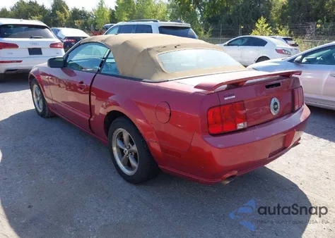 2005 Ford Mustang Gt/Gt Deluxe из США, поврежденный, VIN 1ZVHT85H855209677